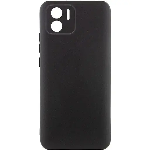 Чохол TPU GETMAN Liquid Silk Full Camera для Xiaomi Redmi A1 / A2 Чорний / Black
