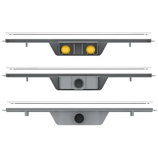 Душевой канал Volle с решеткой Волна 800 мм 90-22-803 - фото 2