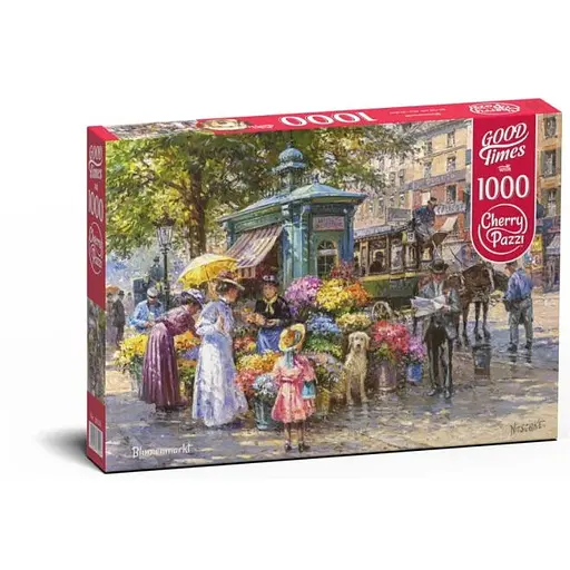 Пазл CherryPazzi Цветочный рынок 1000 эл. (30226)