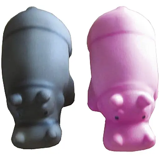 Іграшка для собак Tatrapet Toys Fun латексний бегемотик з пищалкою 16 см (різні фігурки)