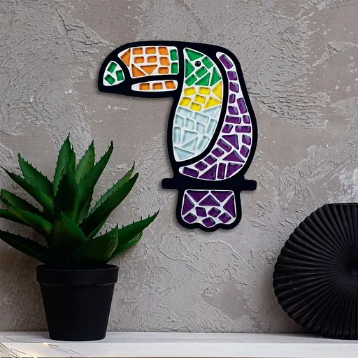 Дитячий набір для творчості кришталева мозаїка Тукан Mosaaro MA2001 - фото 2