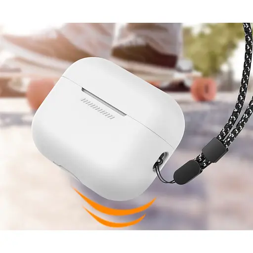 Чехол AhaStyle Colorful Silicone Case для AirPods Pro 2 White (CP-187-2-C-WE) [133848] - фото 6