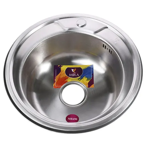 Мийка кухонна Mira MR 490 Matt, Satin - фото 1