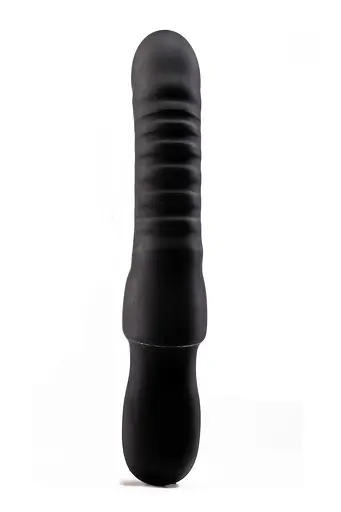 Вібратор-кролик Dreamtoys Typhon 23 см чорний - фото 4