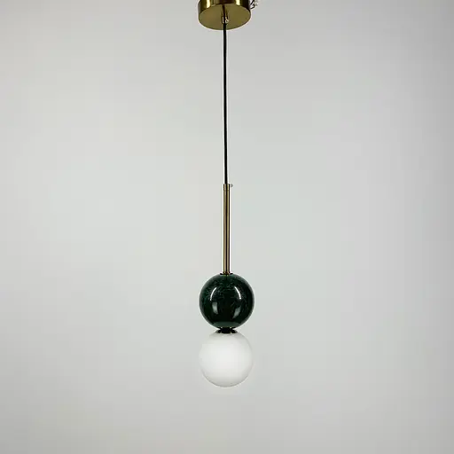 Светильник DALT с изумрудным мрамором в стиле Арт-деко Line.F SC 5/1 GR - фото 2