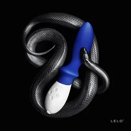Стимулятор простати Lelo Loki, 19.6 см синій - фото 3