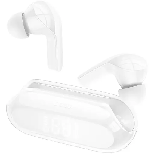 Навушники бездротові Hoco TWS EW39 вакуумні білий