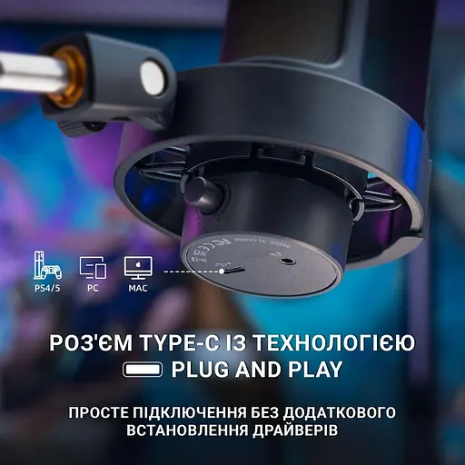 Мікрофон Fifine A8T Black (A8T) - фото 8