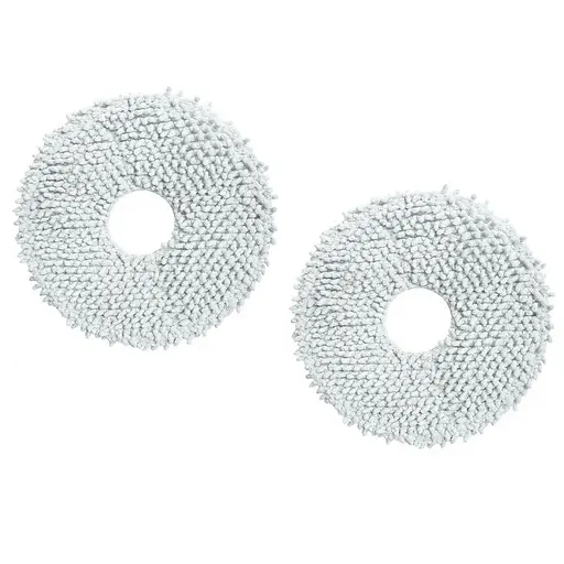 Микрофибровые накладки для робот-пылесоса Roborock Q Revo ( QR02-00 / QR52-00 ) / Qrevo 5AE / Qrevo 5A1 / 2 шт. - фото 1