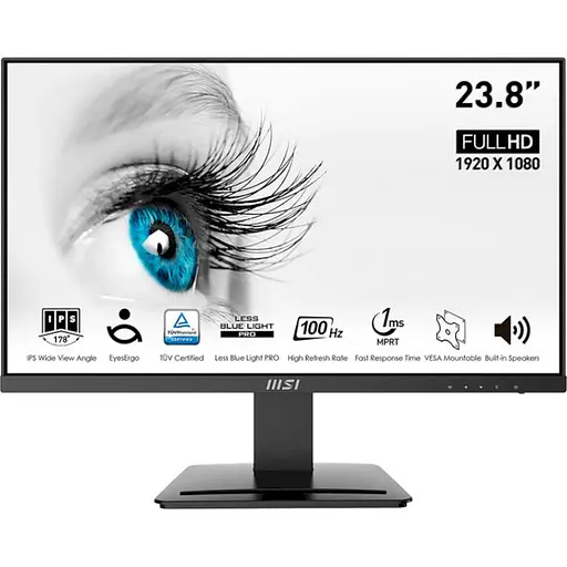 Монитор 23.8" MSI PRO MP243X FHD IPS 100Hz (PRO MP243X) - фото 1