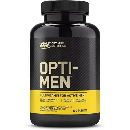 Вітаміни та мінерали Optimum Nutrition Opti-Men EU, 180 таблеток