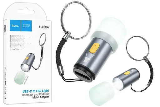 Перехідник Hoco UA38A Type-C для підключення LED-освітлення - фото 2