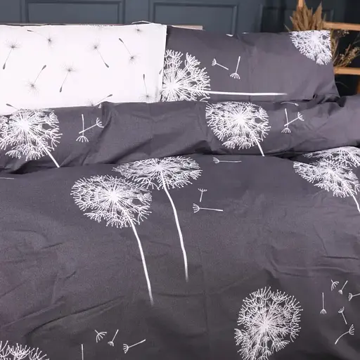 Пододеяльник MirSon Silver Dandelion Ranforce Elite 200х220 см (2200013010401) - фото 4