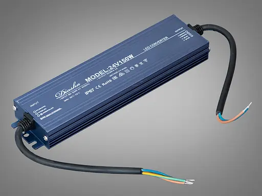 Блок живлення 24В, для підключення LED стрічки, 150Вт, 6.25А - фото 1