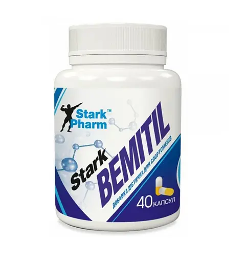 Бемитил Stark Pharm Stark Bemitil 250 mg 40 caps (1086-100-36-3972037-20)