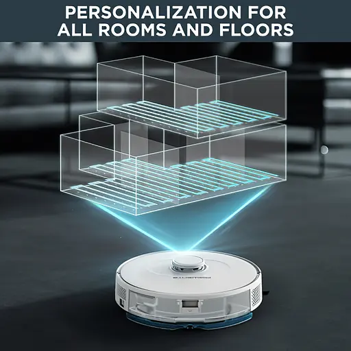 Робот-пилосос Rowenta X-Plorer Serie 75 S білий (RR8577WH) - фото 4