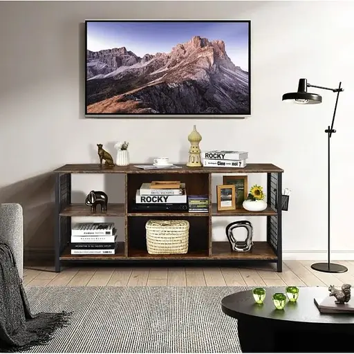 Тумба под ТВ Costway Ketrin в стиле Loft - фото 2