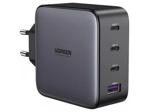 Зарядное устройство блок-адаптер питания Ugreen CD226 100 W Wall Charger (40747) - фото 1