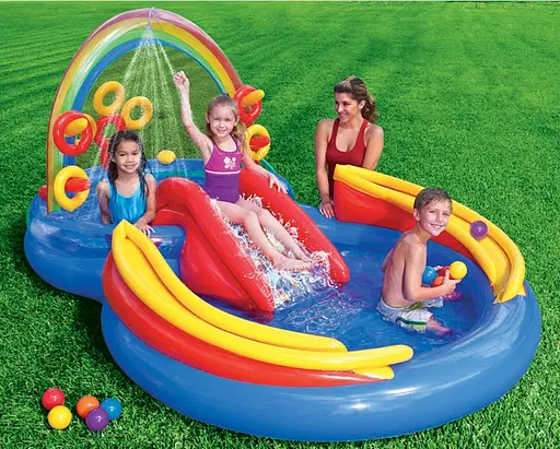 Ігровий центр Веселка, 297x193x135 см, 428 л, 7.56 кг, 57453