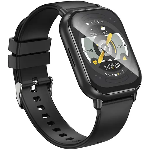 Смарт-годинник BOROFONE BD11 Smart sports watch (call version) Black - фото 1