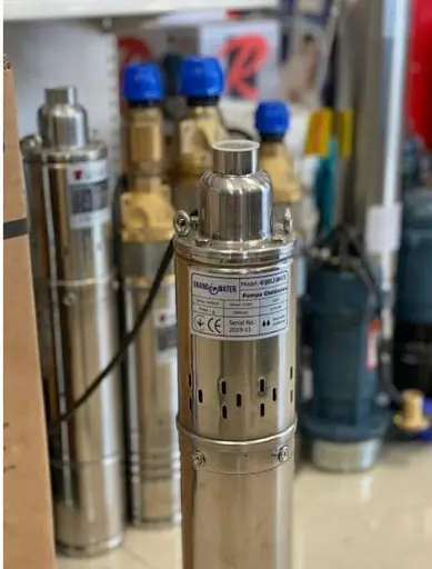 Насос глибинний шнековий GrandWater 4S QGD 1.2-100-0.75 кВт H110м 30412 - фото 2