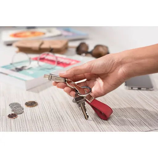 USB флеш накопичувач SanDisk 64GB Dual Drive Luxe USB 3.1 + Type-C SDDDC4-064G-G46 - фото 7