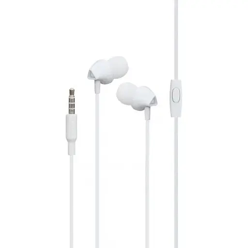 Дротові навушники Hoco M60 Perfect Sound, 3.5mm, 1.2m, Білий