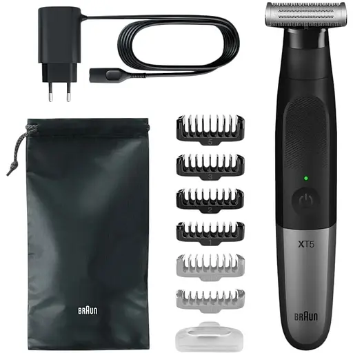 Тример для тіла (бодігромер)/Тример для бороди та вусів Braun XT5200