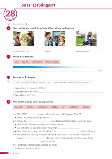 Beste Freunde A2/2 Arbeitsbuch mit Audios online - фото 4