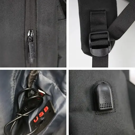 Рюкзак NikiBo Studio 16 л черный (30011005-01) - фото 4