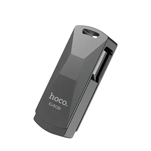 Флешка металлическая Hoco UD5 128 GB USB 3.0 Flash Disk Wisdom - фото 4