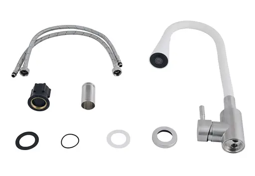 Змішувач для кухні Lidz Aria 015F31 з гнучким виливом LDARI015F31WNK36981 - фото 3