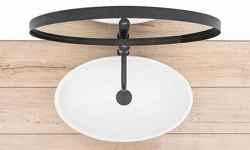 Умивальник Rea Pamela накладний білий REA-U4603, Білий - фото 3