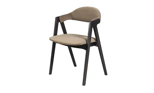 Стілець Логан з масиву дерева коричневий