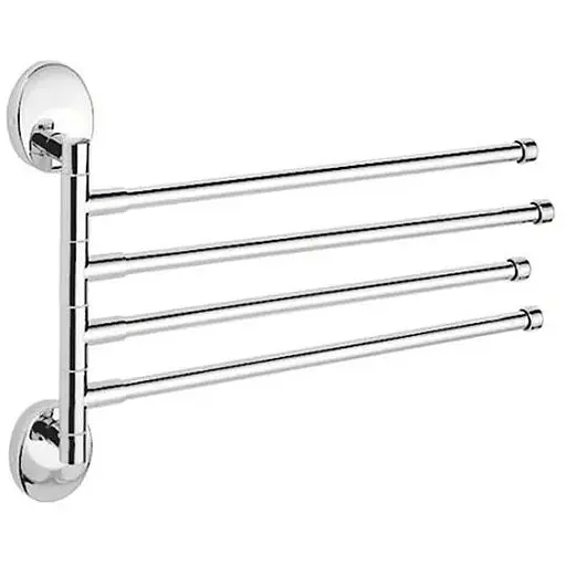 Полотенцедержатель с 4 поворотными планками ZERIX LL1444 - фото 1