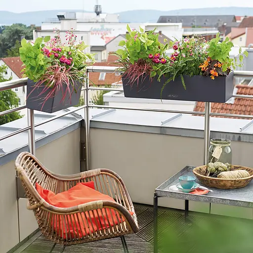Вазон Lechuza Balconera Color 100 білий (15919) - фото 8