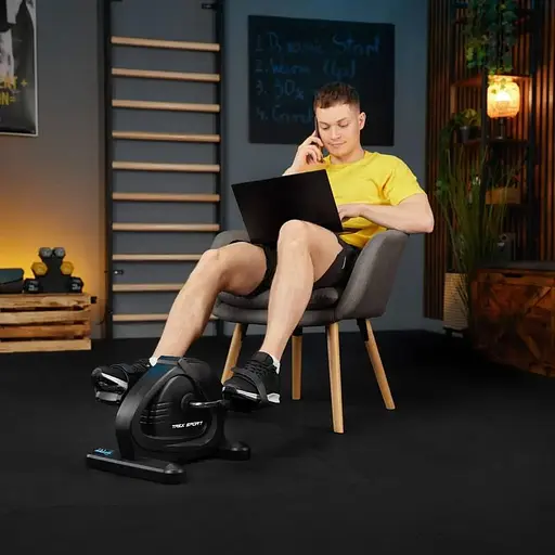 Міні велотренажер 2в1 Trex Sport TX-120BB BOIL реабілітаційний чорний - фото 5