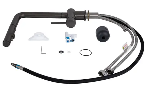 Смеситель для кухни Qtap Rozcesti QTROZ367GMB45942 - фото 7