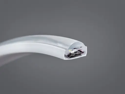 Світлодіодна стрічка 220в, 120штм, герметична, 10мм, холодний - фото 3