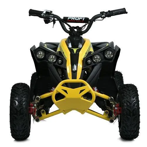 Электромобиль детский Квадроцикл HB-EATV1000Q-6ST(MP3) мотор 1000Q 12V 12AH Bluetooth желтый - фото 3