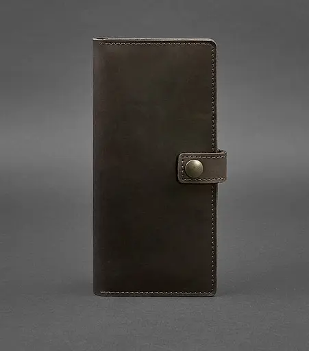 Кожаный Тревел-кейс (органайзер для документов) 6.0 темно-коричневый - фото 1