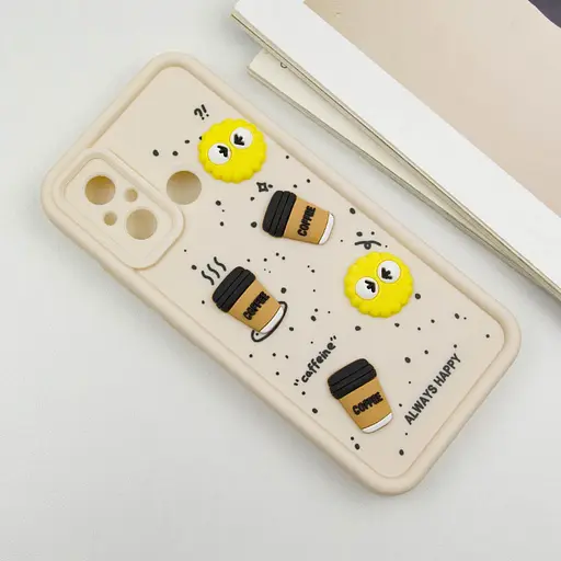 Чехол Epik TPU Toys Case для Xiaomi Redmi 12C/Poco C55 Sand/Always Happy - фото 3