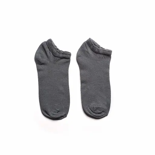 Носки бамбук летние короткие бесшовные дышащие ORGANIC bamboo графит JILL ANTONY 39-41 men's арт. 31005 - фото 1