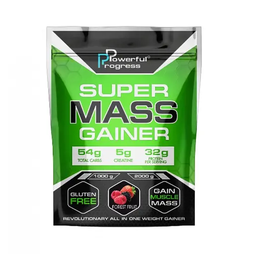 Гейнер Powerful Progress Super Mass Gainer 1000 г (1086-100-47-2685156-20)