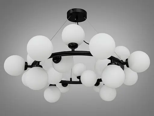 Люстра-підвіс в стилі Loft - Бульбашки на 20 ламп - фото 2