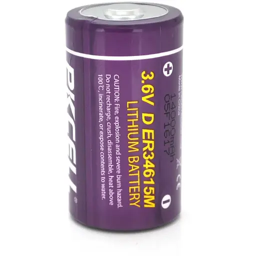 Батарейка литиевая PKCELL ER34615M, 3.6V 14000mah, OEM