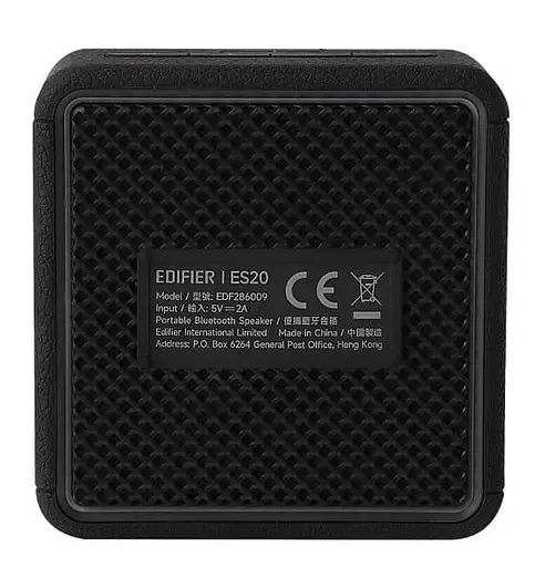 Портативна акустика Edifier ES20 Black (ES20Black) - фото 5