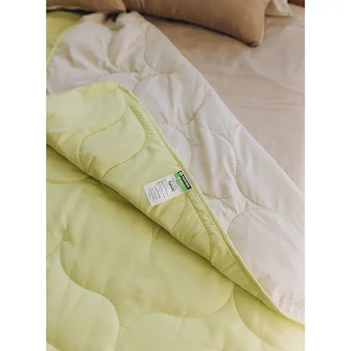 Покривало Sonex Tahiti двостороннє 240х220 см лаймово-бежеве (SO102520) - фото 3