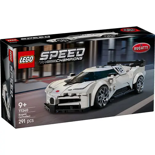 Конструктор LEGO Speed Champions Спортивный гиперкар Bugatti Centodieci 291 деталь (77240)