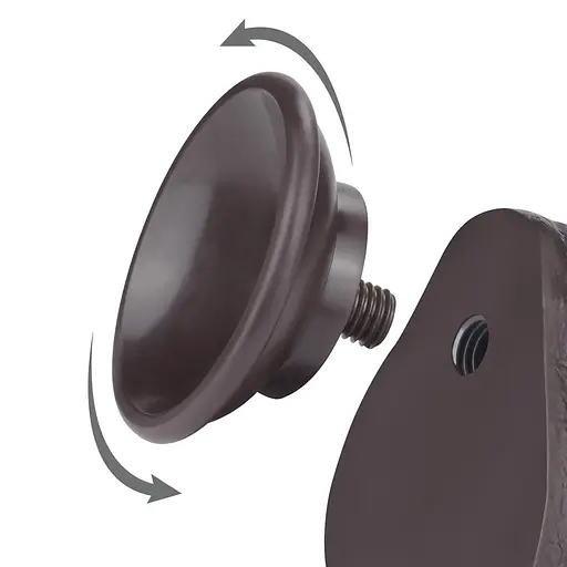 Фаллоимитатор Sliding-Skin Dual Layer Dong 8.5'' 22 см черный - фото 6